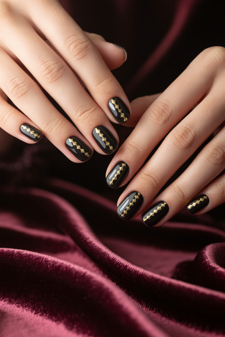 Black and Gold Nail Combos That Pop: Bold, Glam, and Unforgettable