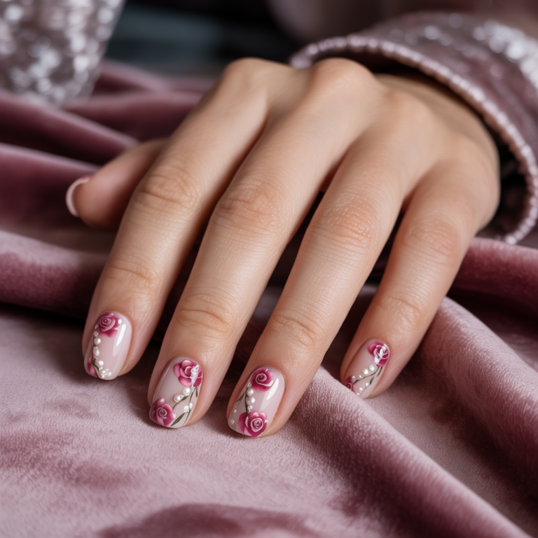 Short Coffin Nails with Pastel Tips: The Soft-Glam Manicure Trend You Need Now