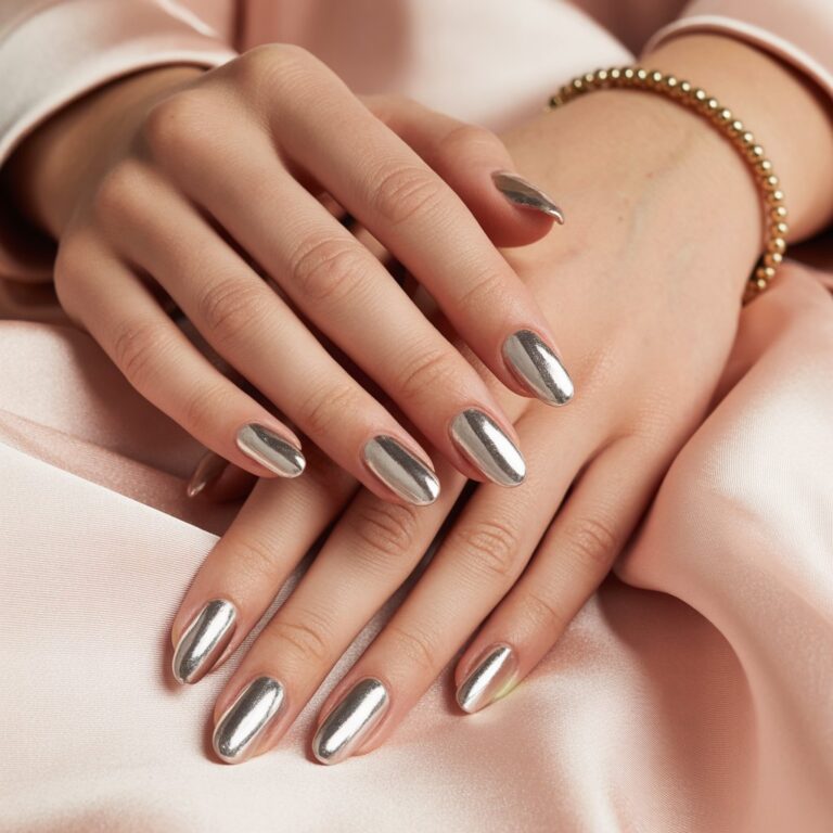 Almond Nails with Chrome Tips: The Ultimate Glam Nail Trend of 2025