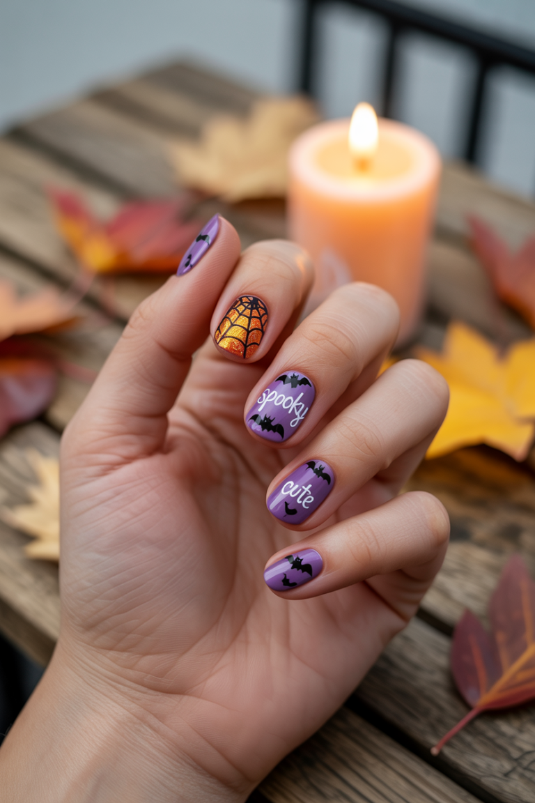 Halloween Nails That Are Spooky & Cute
