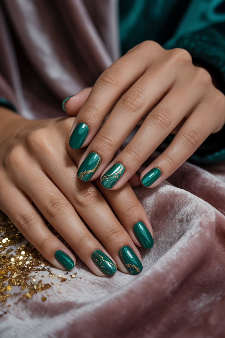 Emerald Green Nail Designs for a Luxe Look: The Ultimate Glam Statement You Need Now